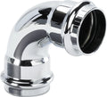 Viega chromé coude siphon 90° FF 32 x 32 mm - chromé - avec joint torique