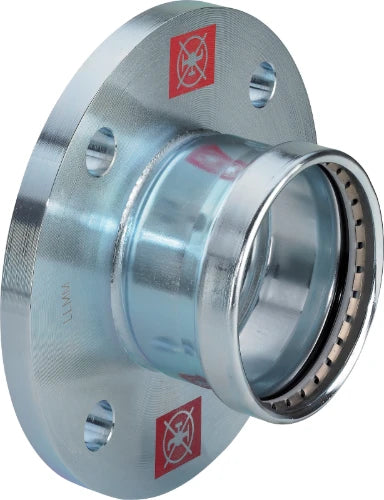 Viega Prestabo XL bride avec manchon a sertir PN6 DN80 - 88,9 mm