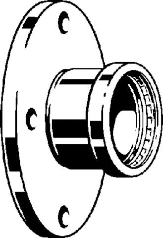 Viega Prestabo XL bride avec manchon a sertir PN6 DN80 - 88,9 mm