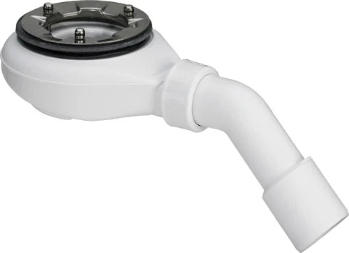 Viega Tempoplex siphon de douche 90 mm - nu - sans set de finition - évacuation horizontale - hauteur de montage 60 mm