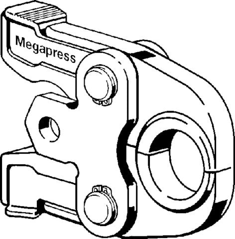 Viega Megapress machoire 1/2