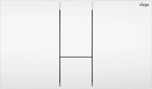 PLAQUE DE COMMANDE VIEGA VISIGN FOR STYLE24 blanc alpine synthetique