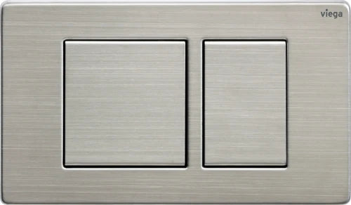 PLAQUE DE COMMANDE VIEGA VISIGN FOR PUBLIC10 brosse rvs