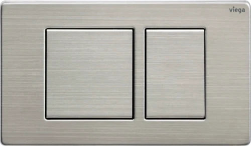 PLAQUE DE COMMANDE VIEGA VISIGN FOR PUBLIC10 brosse rvs