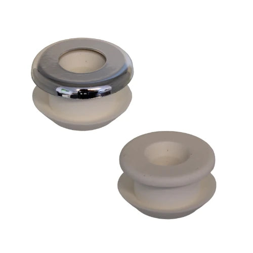 DBJ WSS joint urinoir 18 mm - avec rosace chromé