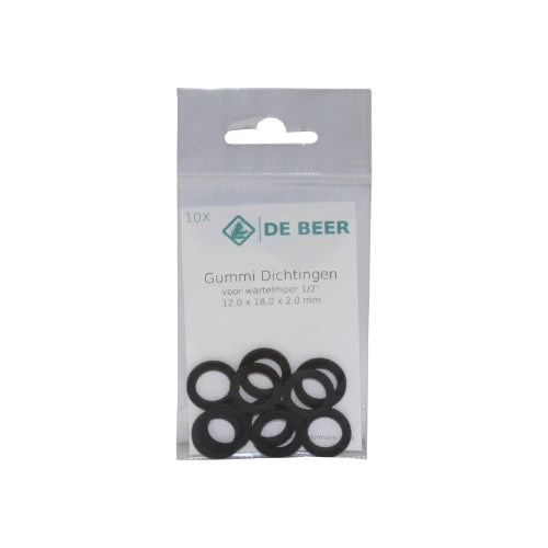 ProOne One set de joints caoutchouc (CV/San) set de 2st - 2 - 45x55x3.0mm noir - prix par set