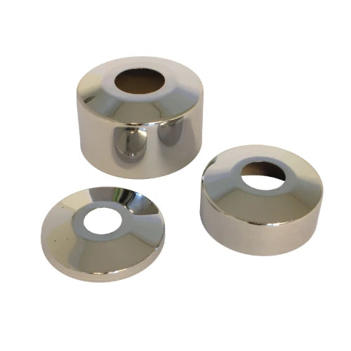 DBJ rosace 1/2 x 6 mm - chromé