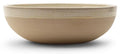 Beau Design Ice Flower lavabo à poser fait main rond 350-360 x 110-120 mm - blanc pur/gris perle - céramique - sans trou de robinet - sans trop-plein
