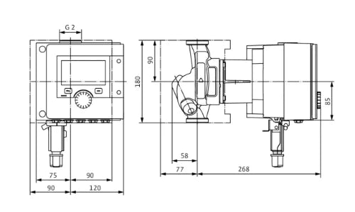 CIRCULATEUR WILO STRATOS MAXO 30/0,5-12