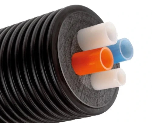 Terrendis Quadruple Heat/San tuyau isolé 160 mm - 2x 25 x 2,3 mm / 25 x 3,5 mm / 20 x 2,8 mm - prix par mètre