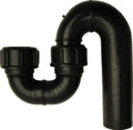 GEBERIT PE sifon inlaat vertik/uitlaat vertik 40mm zwart (99)