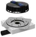 Geberit Pluvia entonnoir avec bride de serrage pour étanchéité synthétique pour toiture 56 mm (débit d'évacuation maximal 9l/s)