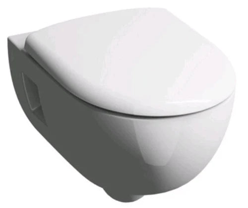 Geberit Renova Nr1 cuvette suspendue Rimfree sans bride - blanc KeraTect - L360xP530 mm