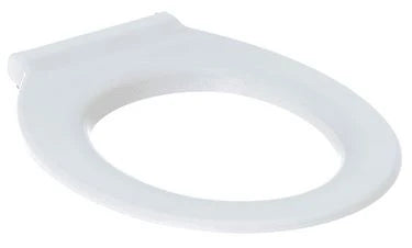 Geberit RENOVA NR1 COMFORT abattant blanc sans couvercle avec tige de gauche à droite