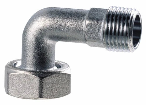 Giacomini R125C courbe avec écrou prisonnier mod. court 1/2"