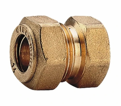 Giacomini  R180F racc compr droit cuivre/acier - fxcompr 3/8" X10