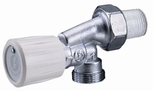 Giacomini R435TG valve 1/2 x 16 tr v.bianco bocch.aut(f-30 1/2" x B.16