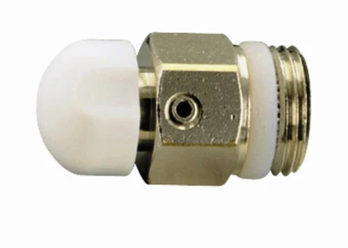 Giacomini  R66A purgeur a volant plast. auto-etanche 1/8"