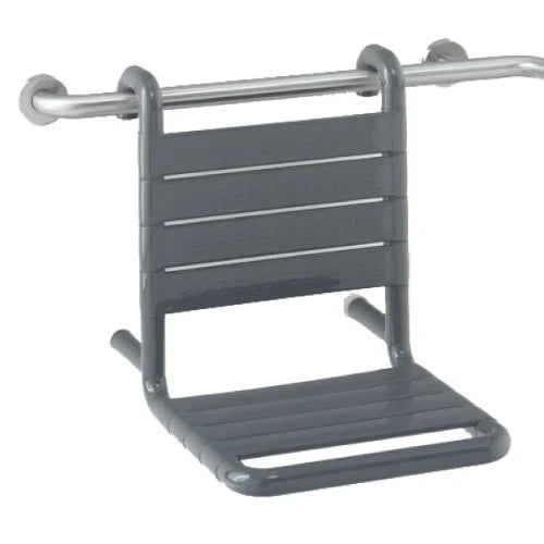 Normbau Nylon Care Siège de douche à suspendre, 380 x 515 x 450 mm, Blanc 019
