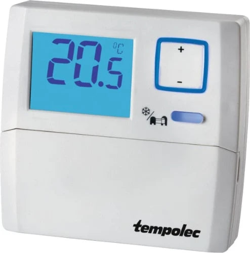 THEBEN Digitale ruimtethermostaat op batterij(excl) Simplestat wit