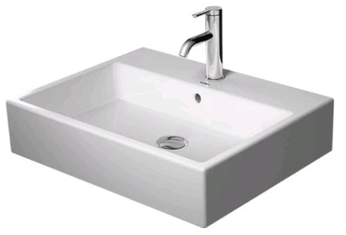 Duravit Vero Air lavabo 600 x 470 mm - blanc - avec trou de robinet - avec trop-plein - poli