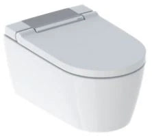 WC DE DOUCHE GEBERIT SELA 37,5 X 59 X 33 cm chromé murale, avec soft-close