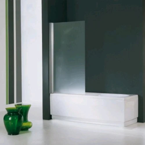 NOVELLINI Aurora 1 badklapwand 1-delig omkeerbaar 6mm B800 H1500mm chroom/helder glas