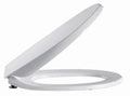 Pressalit Calmo abattant - blanc - softclose - quick release - charnière D72 inox