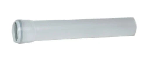 Ubbink Rolux PP rallonge (longueur 1000mm) 80 mm - blanc