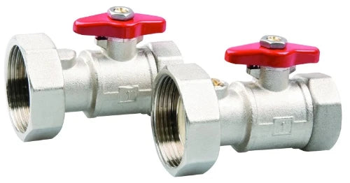 Euro-Index V set pour pompe avec vannes à bille 6/4 x 4/4 - prix par set