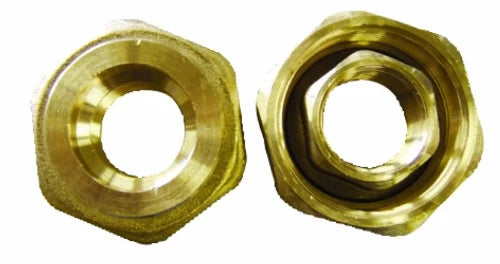 DAB raccord 2-pièces joint plat FF 6/4 x 3/4 - prix par set de 2 pièces