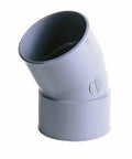 COUDE NICOLL 80 F X 80 F MM gris pvc 30 degr