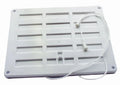 Nicoll Vent grille de ventilation fermable avec corde 200 x 200 mm - blanc