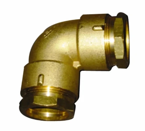 Huot BSN laiton bicône équerre FF 3/4 x 3/4