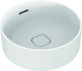 Ideal Standard Strada II lavabo à poser rond 450 mm - blanc - sans trou de robinet - avec trop-plein
