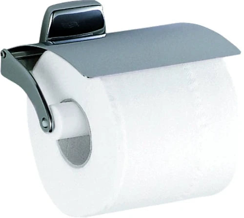 PORTE PAPIER WC INDA GEALUNA 1000 16 - 6 o 15 ! CM chromé seul avec couvercle