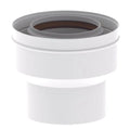 Chappee adaptateur concentrique 60/100 X 80/125 pour initia plus