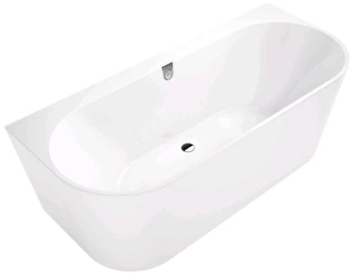 Villeroy & Boch Oberon 2.0 bad back-to-wall quaryl 1800 x 800 mm - blanc - avec pieds