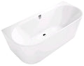 Villeroy & Boch Oberon 2.0 bad back-to-wall quaryl 1800 x 800 mm - blanc - avec pieds