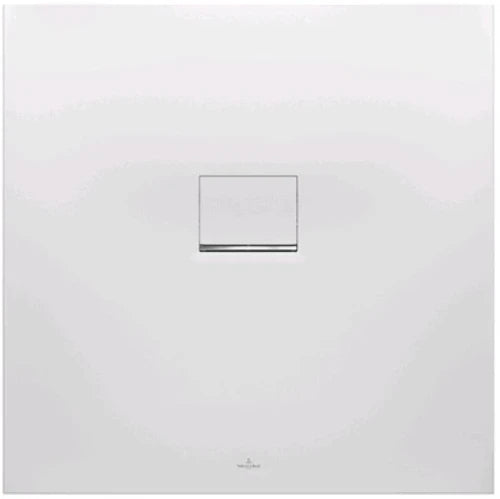 Villeroy & Boch Squaro Infinity Receveur de douche carré Squaro Infinity, modèles standard pour installation universelle (peut être découpé par le client) 900 x 900 x 40 mm Stone White