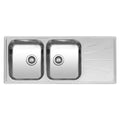 REGINOX Diplomat ECO 30 inb.spoeltafel omkeerbaar 2B B1160xD500xD0.8mm RVS