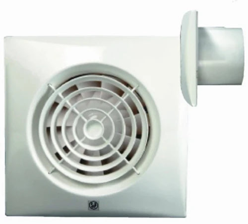 Soler & Palau Silent 100 CRZ extracteur salle de bain avec timer - blanc - 95m³/h - 230V