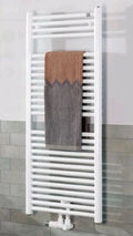 Zehnder Toga radiateur sèche-serviette électrique 1807 x 510 mm - 900 W - RAL 9016 blanc signalisation