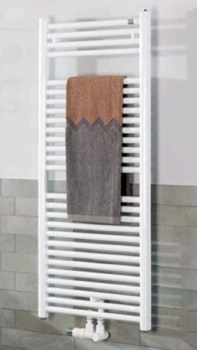 Zehnder Toga radiateur sèche-serviette électrique 1807 x 510 mm - 900 W - RAL 9016 blanc signalisation
