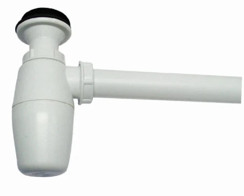 Viega PP siphon bouteille avec crépine 5/4 x 32 mm - blanc synthétique
