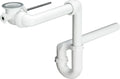 Viega PP siphon tubulaire simple gain de place excentrique 5/4 x 40 mm - blanc synthétique