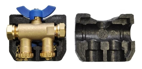 Paradigma STAqua vul- en spoelkraan v pompstation voor cu 15mm
