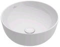 Villeroy & Boch Artis lavabo à poser rond 430 mm - blanc - sans trou de robinet - sans trop-plein