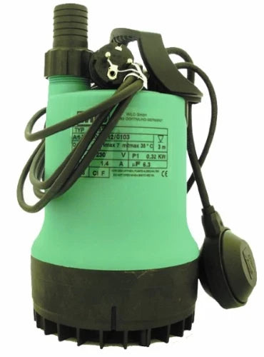 Wilo Drain TMW 32/11 HD pompe vide-cave pour liquides agressifs avec flotteur et câble 10m