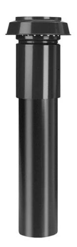 Vasco WTW ventilation passage toit 255/200 mm - 1000 mm - noir